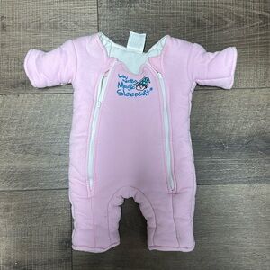 Baby Merlin’s Pink Magic Sleepsuit